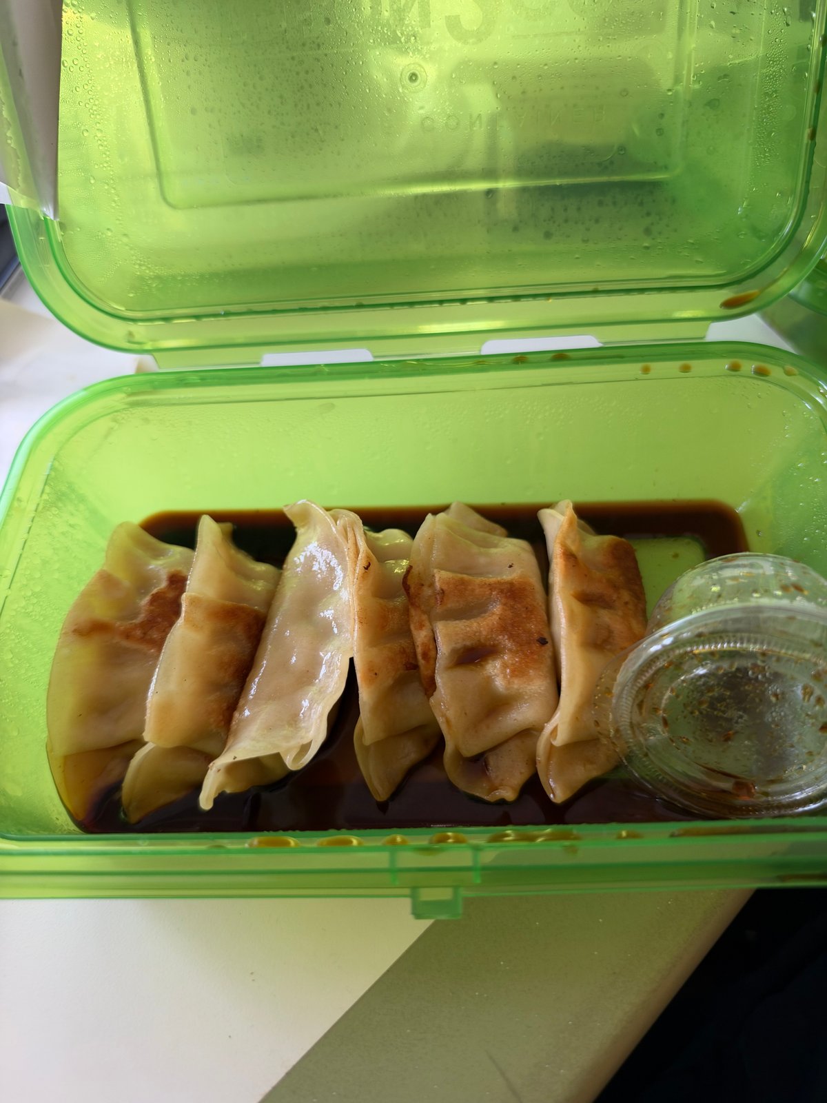 Chicken Potstickers at The Bistro (community photo).