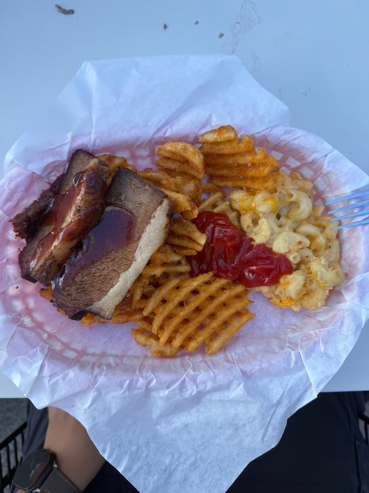 Smoked Beef Brisket Plate at Sixth, Rooftop (community photo).