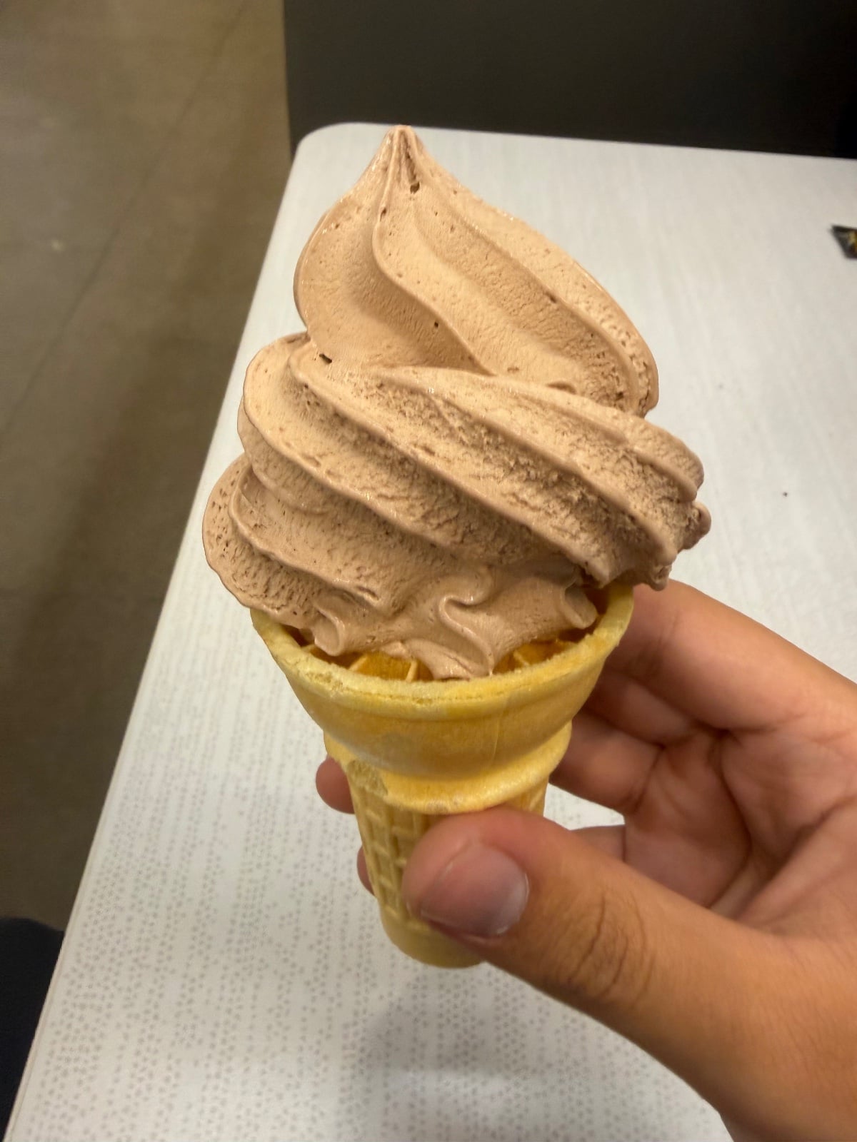 Chocolate Cake Cone at 64 Degrees, Triton Grill (community photo).