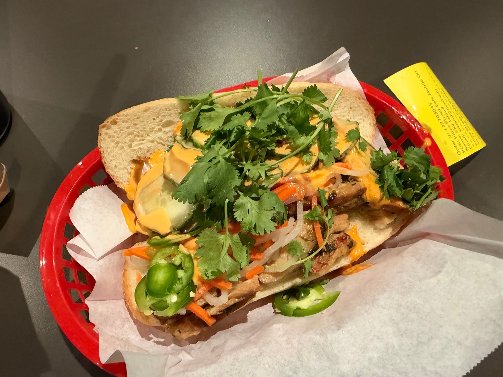 Pork Belly Banh Mi at Pines, Street Eats (community photo).
