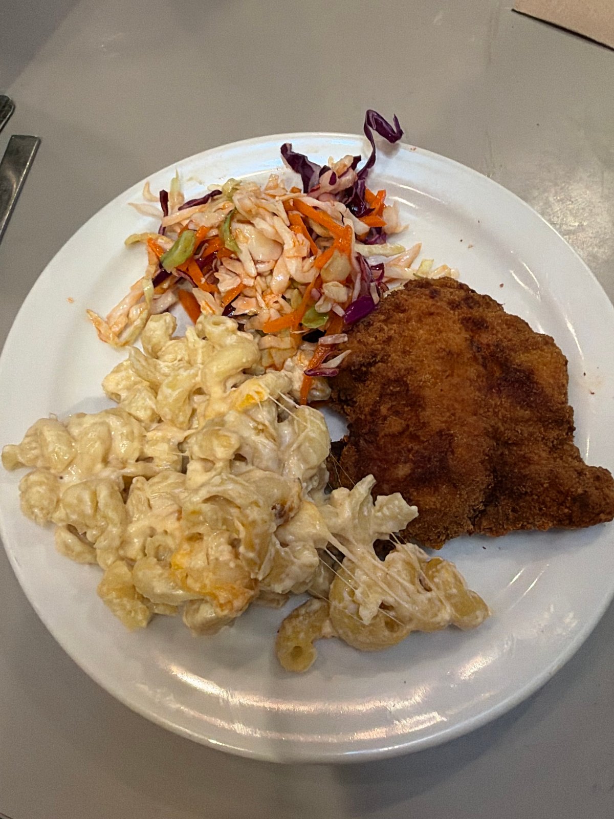 Mac and Cheese with Fried Chicken at Ventanas, Soul (community photo).